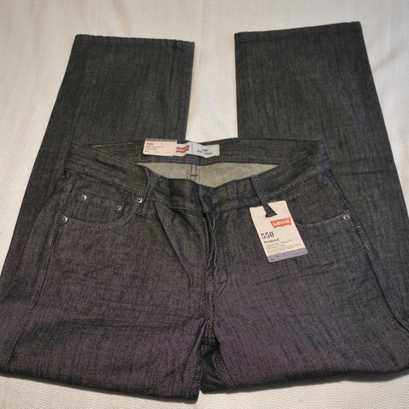 Levi 550 Boy Relaxed Fit Sz 10 Husky 30 x 26 - Picture 4 of 6